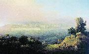 Maxim Nikiforovich Vorobiev View of Jerusalem oil painting on canvas